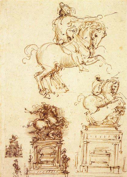 Study for the Trivulzio Equestrian Monument